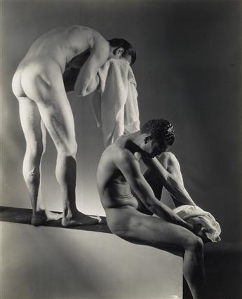 GEORGE PLATT LYNES (1907-1955) Pair of male nude studies.